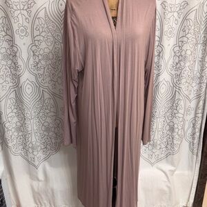 Elegant Mauve Women's Cardigan